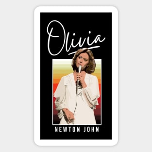 Olivia Sing // Retro VIntage Magnet
